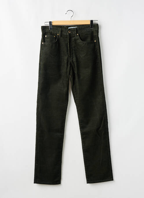 Pantalon drept verde QUINZE & TREIZE bărbat