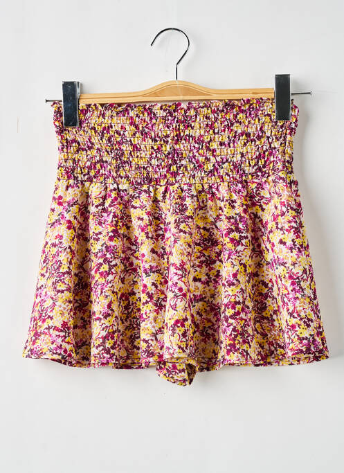 Șort violet LE TEMPS DES CERISES fată