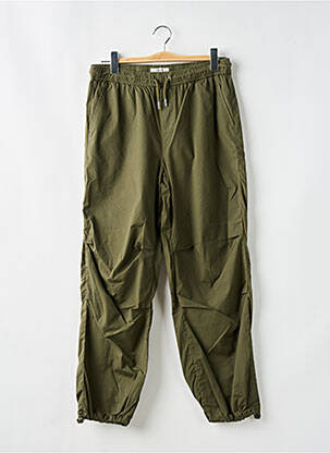 Pantalon larg buzunare talie elastică verde GARCIA băiat