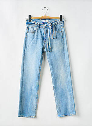 Blugi cu croială slim albastru LE TEMPS DES CERISES fată