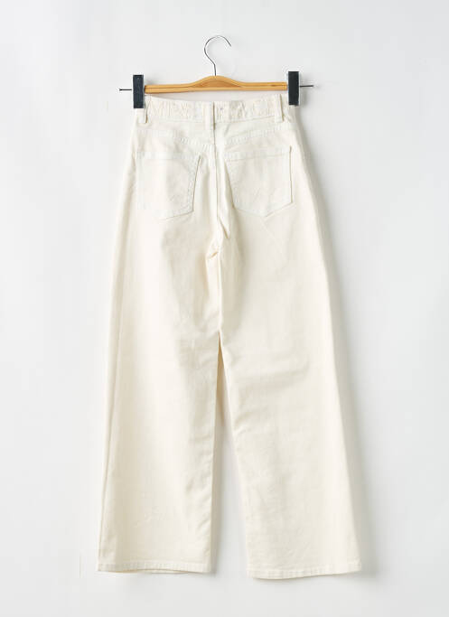 Blugi cu croială dreaptă bej LE TEMPS DES CERISES fată