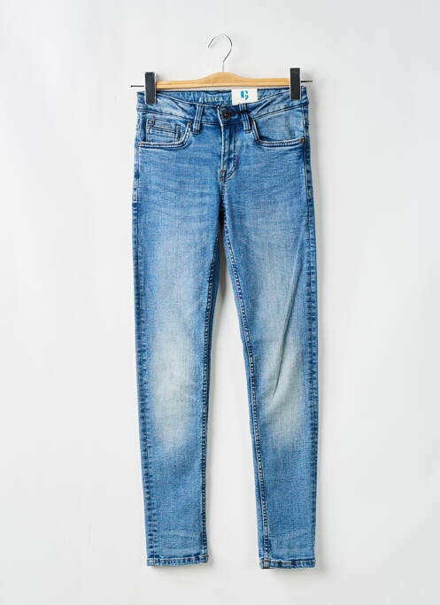 Blugi cu croială slim albastru GARCIA fată