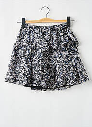 Fustă midi imprimeu floral negru GARCIA fille