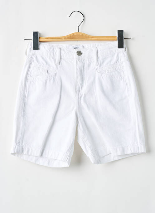 Bermudă alb LE TEMPS DES CERISES fată