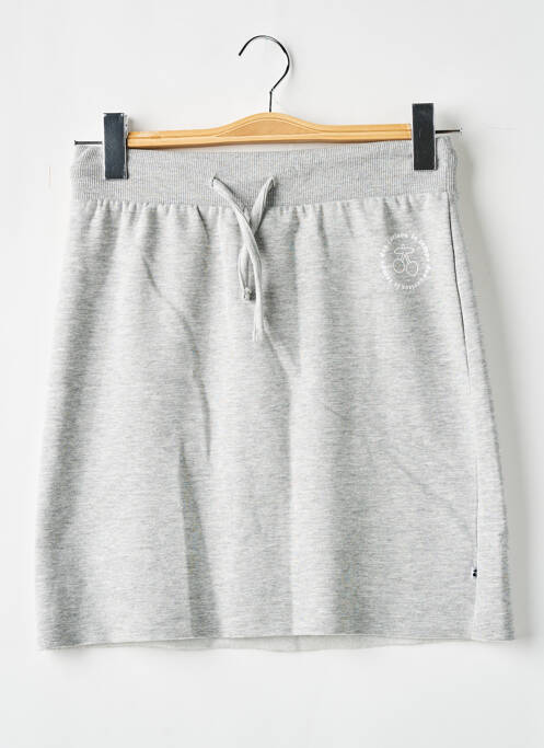 Fustă midi gri LE TEMPS DES CERISES fată