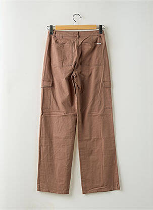 Pantalon cargo buzunare maro GARCIA fată