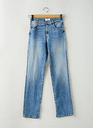 Blugi skinny buzunare albastru LE TEMPS DES CERISES fată