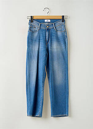 Blugi cu croială largă albastru LE TEMPS DES CERISES fată