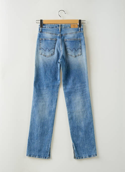 Blugi skinny albastru LE TEMPS DES CERISES fată