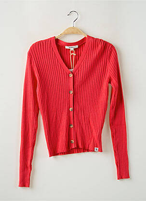 Vestă cu mâneci lungi roșu GARCIA fată