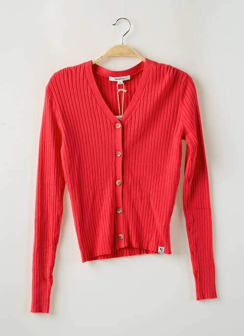 Vestă cu mâneci lungi roșu GARCIA fată