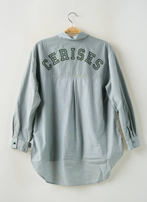 Cămașă verde LE TEMPS DES CERISES fată