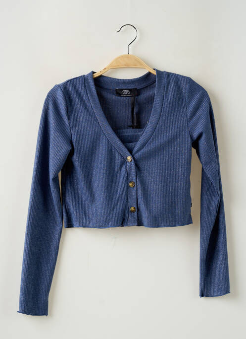 Jachete casual albastru LE TEMPS DES CERISES fată