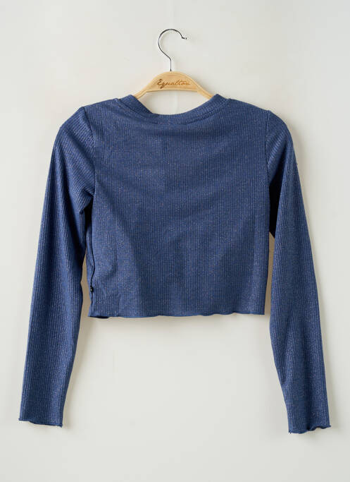 Jachete casual albastru LE TEMPS DES CERISES fată