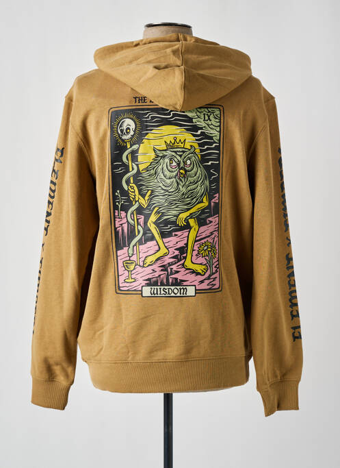 Hanorac cu glugă bej ELEMENT bărbat