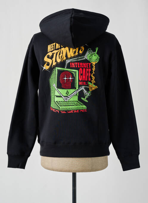 Hanorac cu glugă negru VOLCOM bărbat