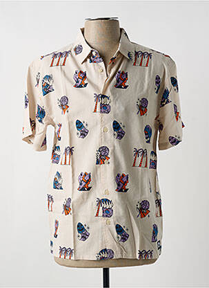 Cămașă cu mâneci scurte bej BILLABONG bărbat