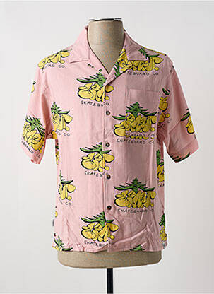 Cămașă cu mâneci scurte roz ELEMENT bărbat