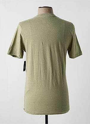Tricou elasticitate mâneci scurte verde VOLCOM bărbat