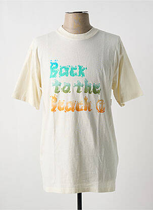 Tricou bej CAPTAIN FIN bărbat