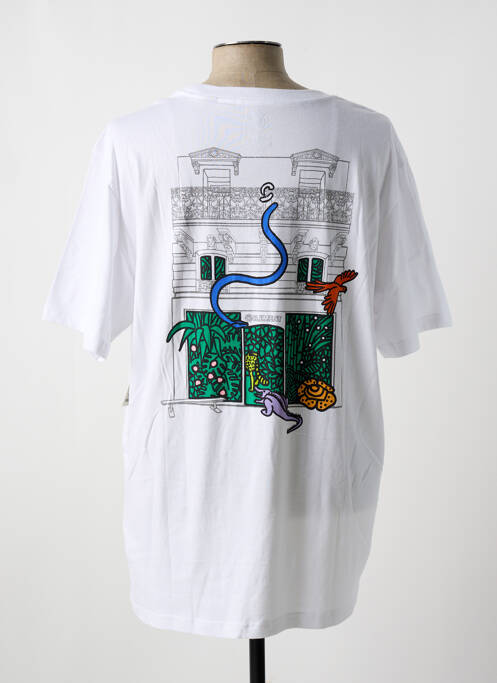 Tricou alb ELEMENT bărbat