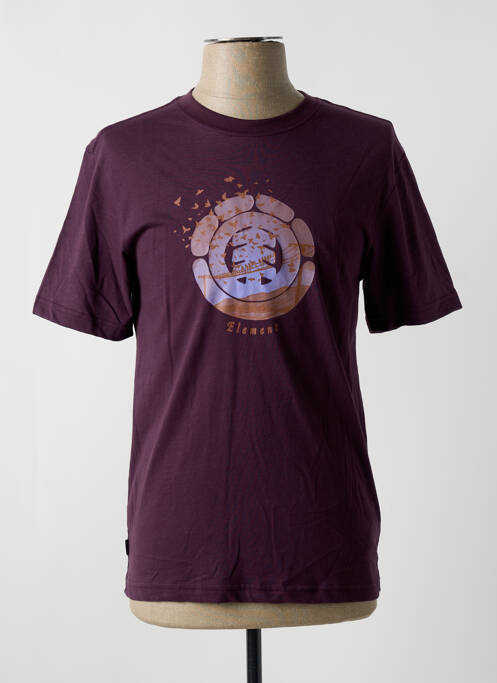 Tricou violet ELEMENT bărbat