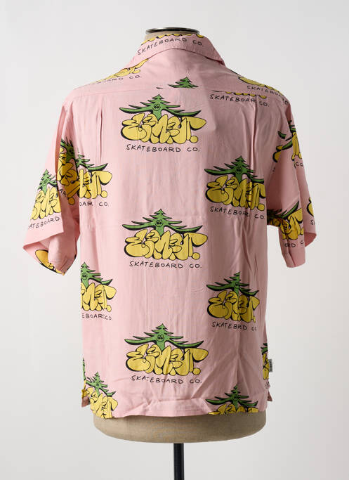 Cămașă cu mâneci scurte roz ELEMENT bărbat