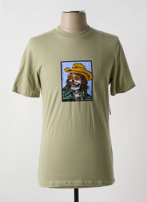 Tricou verde VOLCOM bărbat