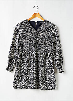 Rochie midi albastru LE TEMPS DES CERISES fată