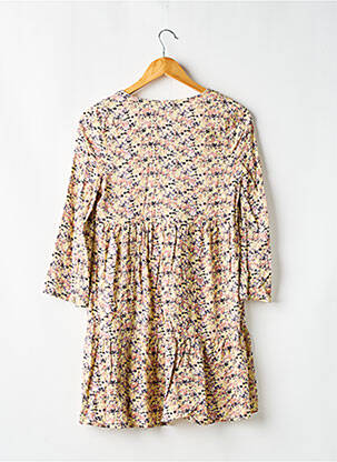 Rochie midi mâneci lungi galben GARCIA fată