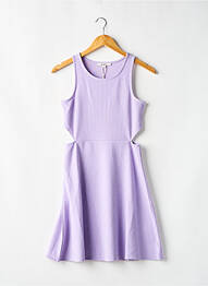 Rochie midi fără mâneci fără mâneci violet GARCIA fille