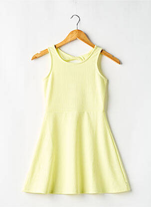 Rochie midi galben deschis GARCIA fată