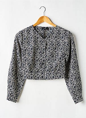 Cămașă negru LE TEMPS DES CERISES fată