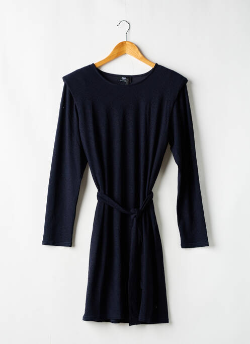 Rochie midi albastru LE TEMPS DES CERISES fată