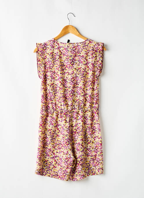 Salopetă scurtă galben LE TEMPS DES CERISES fată