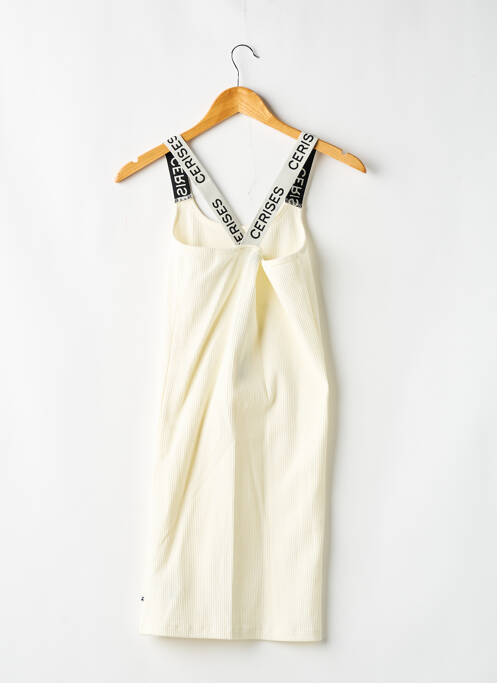 Rochie midi bej LE TEMPS DES CERISES fată