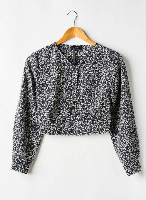 Cămașă negru LE TEMPS DES CERISES fată