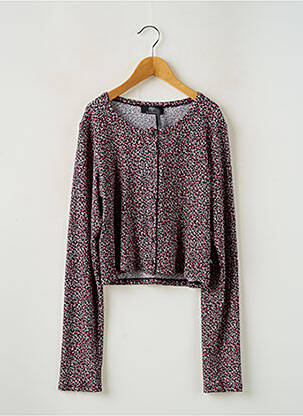 Top mâneci lungi mâneci lungi negru LE TEMPS DES CERISES fată
