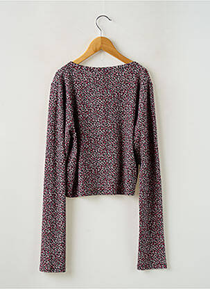 Top mâneci lungi mâneci lungi negru LE TEMPS DES CERISES fată