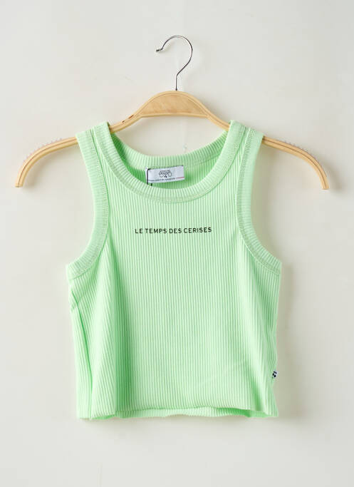 Top verde LE TEMPS DES CERISES fată