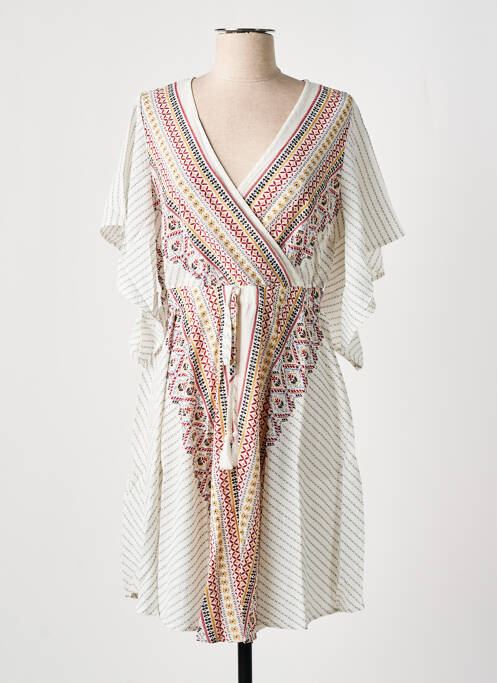 Rochie scurtă bej SMASH WEAR femeie