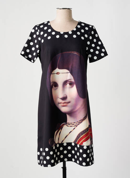 Rochie midi negru HIPPOCAMPE femeie