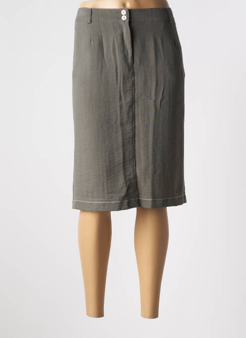 Fustă midi verde CHRISTINE LAURE femeie