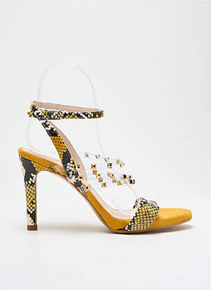 Sandale/Pantofi decupați galben LODI femeie