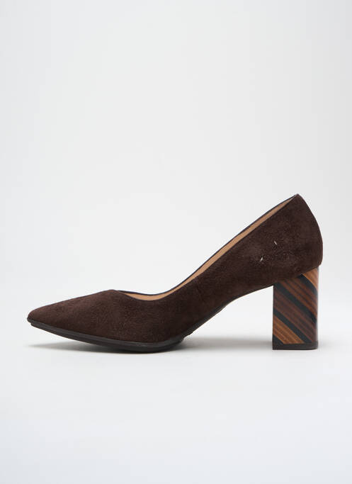 Pantofi cu toc maro LODI femeie