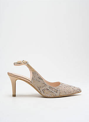 Pantofi cu toc auriu LODI femeie
