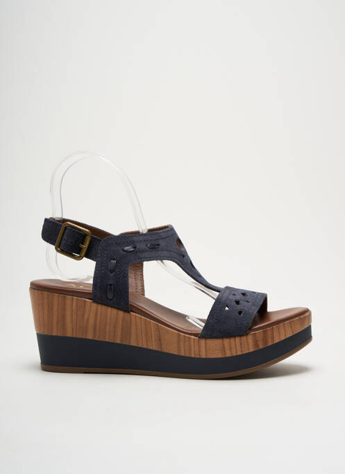 Sandale/Pantofi decupați albastru ALPE femeie