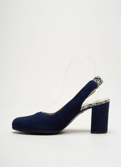 Pantofi cu toc albastru GADEA femeie