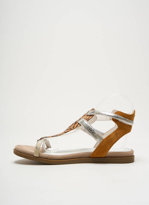 Șlapi maro REGARD femeie