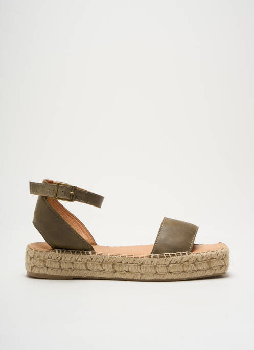 Espadrile verde PÖLKA femeie
